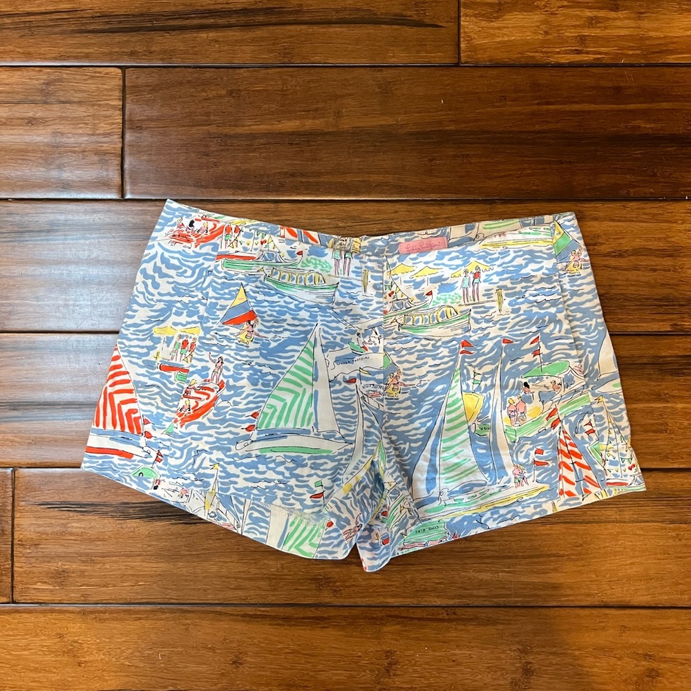 Lilly Pulitzer Get Nauti Shorts Size 4
